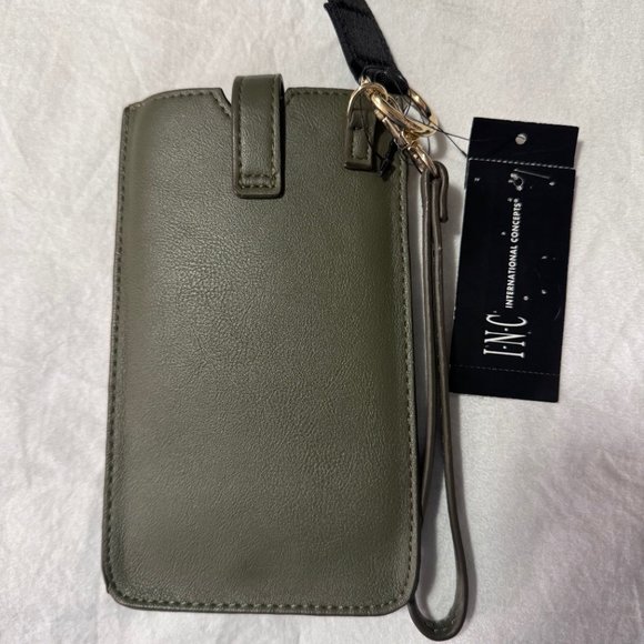 Ashlii Lanyard - Phone Wristlet / Lanyard by International Concepts | Moss | NWT - Picture 2 of 6